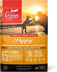 ORIJEN Puppy Grain-Free High-Protein Dry Dog Food, 13-lb bag