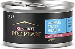 Purina Pro Plan Focus Adult Urinary Tract Health Formula with Salmon Classic Canned Cat Food, 3-oz, case of 24