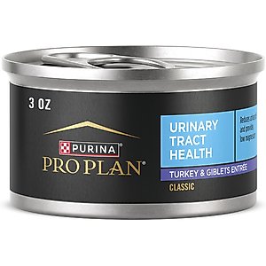 Purina Pro Plan Focus Adult Classic Urinary Tract Health Formula Turkey & Giblets Entree Canned Cat Food, 3-oz, case of 24