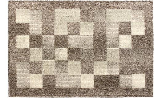 Show full view: Zarkea Modern Checkerboard Indoor/Outdoor Washable Area Rug, Brown, 18 x 47-in slide 9 of 9