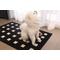 Show in main carousel: Zarkea Modern Geometric Indoor/Outdoor Washable Area Rug, Black, 20 x 32-in slide 2 of 9