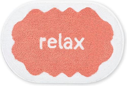 Show full view: Zarkea Microfiber Washable Oval Area Rug, Pink/White, 20 x 32-in slide 7 of 9