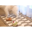 Show in main carousel: Zarkea Modern Wavy Geometric Indoor/Outdoor Washable Area Rug, Brown, 32 x 47-in slide 5 of 9