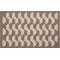 Show in main carousel: Zarkea Modern Wavy Geometric Indoor/Outdoor Washable Area Rug, Brown, 32 x 47-in slide 9 of 9