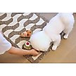 Show in main carousel: Zarkea Modern Wavy Geometric Indoor/Outdoor Washable Area Rug, Brown, 32 x 47-in slide 1 of 9