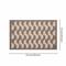 Show in main carousel: Zarkea Modern Wavy Geometric Indoor/Outdoor Washable Area Rug, Brown, 20 x 32-in slide 9 of 9
