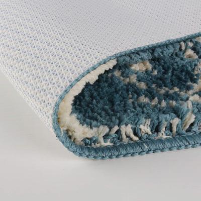 Show full view: Zarkea Ultra-Soft Botanical Microfiber Washable Area Rug, White, 18 x 27-in slide 9 of 9