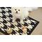 Show in main carousel: Zarkea Modern Houndstooth Indoor/Outdoor Washable Area Rug, Black, 32 x 47-in slide 5 of 9