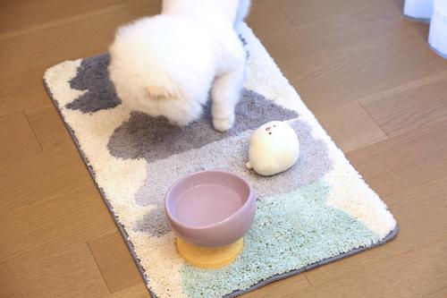 Show full view: Zarkea Ultra-Soft Microfiber Washable Area Rug, Beige, 18 x 27-in slide 4 of 9