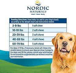 Nordic Naturals Pork Flavored Digestive Support Soft Chew Supplement for Dogs, 5.29-oz bag slide 2 of 5