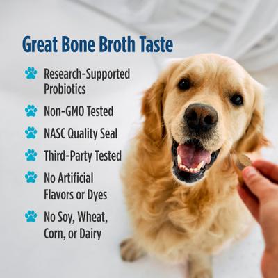 Show full view: Nordic Naturals Pork Flavored Digestive Support Soft Chew Supplement for Dogs, 5.29-oz bag slide 5 of 7
