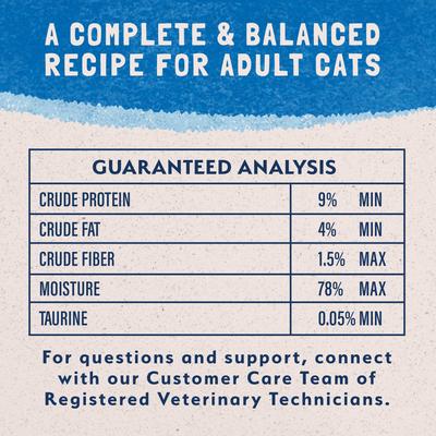 Show full view: Natural Balance Ultra Premium Ocean Fish Formula Canned Cat Food, 5.5-oz, case of 24 slide 4 of 10