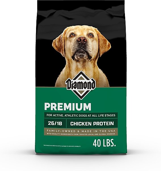 Show full view: Diamond Premium Formula All Lifestages Dry Dog Food, 40-lb bag slide 1 of 13