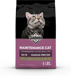 Diamond Maintenance 30/15 for Moderately Active Adult Cats Dry Food, 6-lb bag