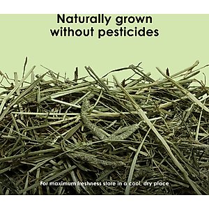 Kaytee Natural Timothy Hay Small Animal Food, 6-lb bag