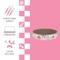 Show in main carousel: THE LICKER STORE Nelson 20-in Modern Cardboard Bowl Cat Scratcher with Catnip, Light Pink slide 3 of 8