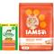 Show in main carousel: Iams ProActive Health Healthy Adult Original with Chicken Dry Cat Food, 22-lb bag + Greenies Feline SmartBites Healthy Skin & Fur Chicken Flavor Cat Treats, 4.6-oz bag slide 1 of 10