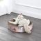 Show in main carousel: THE LICKER STORE Nelson 20-in Modern Cardboard Bowl Cat Scratcher with Catnip, Light Pink slide 2 of 8