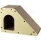 Show in main carousel: THE LICKER STORE Kento Minimalist 23.63-in Cardboard Angled Cat Cave Scratcher with Catnip, Almond slide 7 of 7