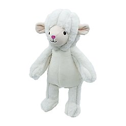 Petlou Ripples Farm Friends Lamb Squeaky Plush Dog Toy, 16-in