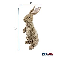 Petlou Ripples Trapped Bunny Squeaky Plush Dog Toy, 29-in slide 2 of 5