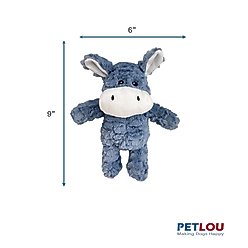 Petlou Classic Donkey Squeaky Plush Dog Toy, 9-in slide 2 of 5