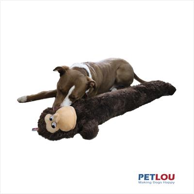 Show full view: Petlou Classic Monster Max Squeaky Plush Dog Toy, 45-in slide 3 of 6