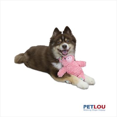 Show full view: Petlou Classic Pig Squeaky Plush Dog Toy, 9-in slide 2 of 5