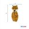 Show in main carousel: Petlou Flattiez Fuzzy Friends Fox Squeaky Plush Dog Toy, Brown, 12-in slide 4 of 6