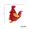 Show in main carousel: Petlou Classic Rooster Squeaky Plush Dog Toy, 13-in slide 4 of 6