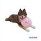 Show in main carousel: Petlou Classic Pig Ball Squeaky Plush Dog Toy, 8-in slide 3 of 6