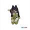 Show in main carousel: Petlou Flattiez Fuzzy Friends Frog Squeaky Plush Dog Toy, 16-in slide 3 of 6