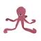 Show in main carousel: Petlou Dotty Friends 2.0 Octopus Squeaky Plush Dog Toy, Rose, 26-in slide 1 of 5