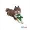 Show in main carousel: Petlou Classic Frog Squeaky Plush Dog Toy, 9-in slide 2 of 6
