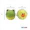 Show in main carousel: Petlou Ez Squeaky Ball Chick & Frog Twin Pack Squeaky Plush Dog Toy, 4-in slide 3 of 5
