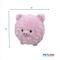Show in main carousel: Petlou Classic Pig Ball Squeaky Plush Dog Toy, 8-in slide 4 of 6