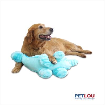 Show full view: Petlou Ripples Dino Friends Brachiosaurus Squeaky Plush Dog Toy, 26-in slide 2 of 6