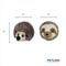 Show in main carousel: Petlou Ez Squeaky Ball Hedgehog & Sloth Twin Pack Squeaky Plush Dog Toy, 4-in slide 3 of 5