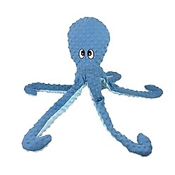 Petlou Dotty Friends 2.0 Baby Octopus Squeaky Plush Dog Toy, 26-in