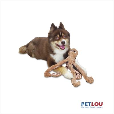 Show full view: Petlou Classic Octopus Twin Pack Squeaky Plush Dog Toy, 16-in slide 4 of 8