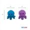 Show in main carousel: Petlou Ez Squeaky Ball Octopi Twin Pack Squeaky Plush Dog Toy, 4-in slide 3 of 5