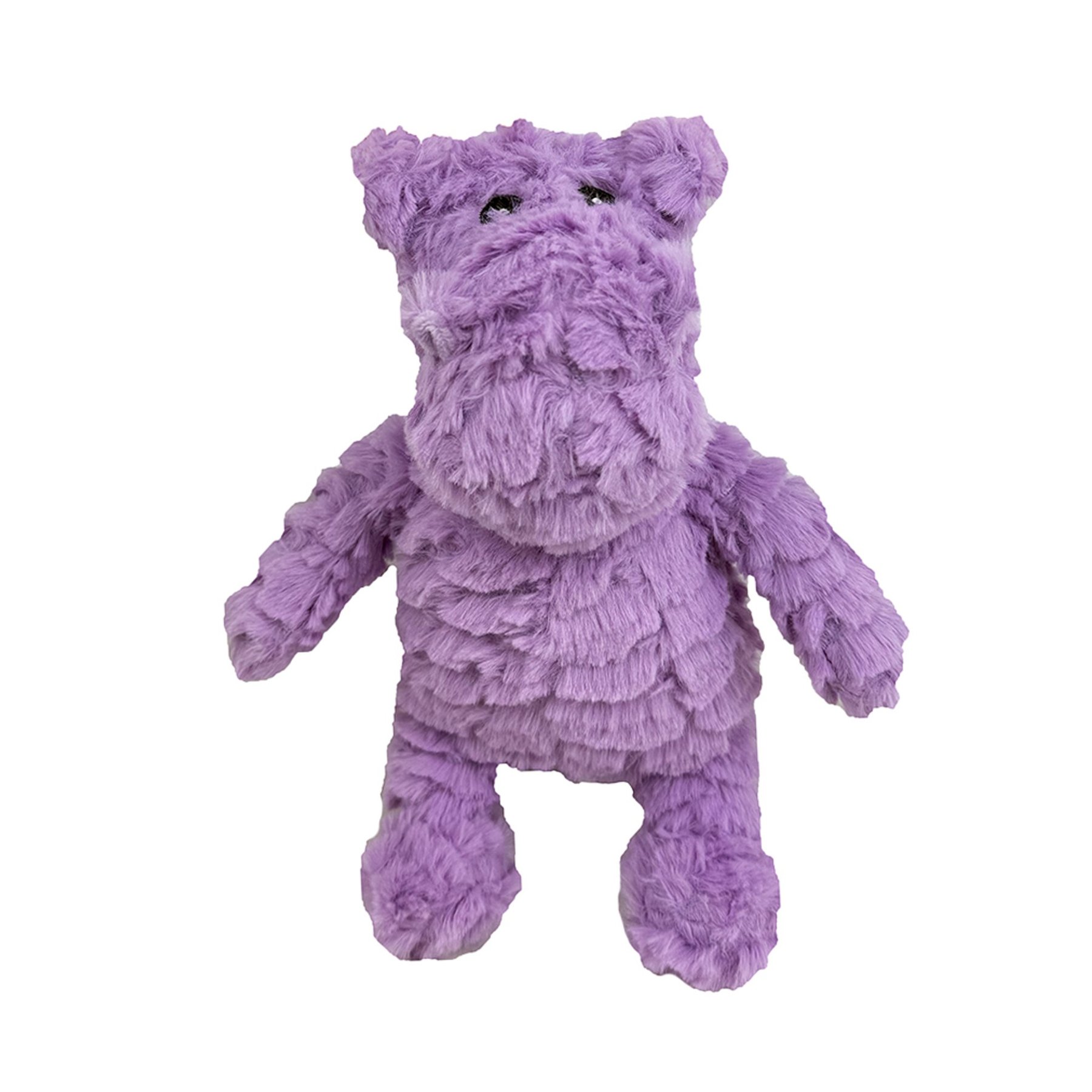 Petlou Classic Hippo Squeaky Plush Dog Toy, 9-in