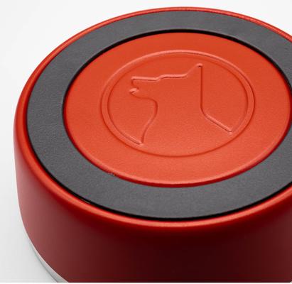 Show full view: Lucky Dog INDULGE Non-skid Stainless Steel Dog & Cat Bowl, Red, 12.5-cup slide 6 of 11