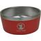 Show in main carousel: Lucky Dog INDULGE Non-skid Stainless Steel Dog & Cat Bowl, Red, 8-cup slide 1 of 11