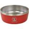 Show in main carousel: Lucky Dog INDULGE Non-skid Stainless Steel Dog & Cat Bowl, Red, 5-cup slide 1 of 11