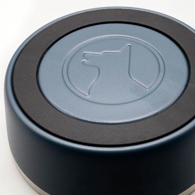 Show full view: Lucky Dog INDULGE Non-skid Stainless Steel Dog & Cat Bowl, Blue, 12.5-cup slide 7 of 12