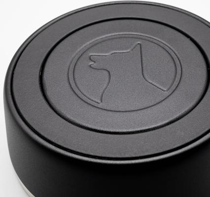 Show full view: Lucky Dog INDULGE Non-skid Stainless Steel Dog & Cat Bowl, Black, 5-cup slide 7 of 12