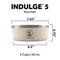 Show in main carousel: Lucky Dog INDULGE Non-skid Stainless Steel Dog & Cat Bowl, Beige, 5-cup slide 3 of 11