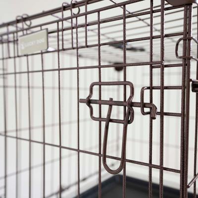 Show full view: Lucky Dog DWELL Series Dog Crate, Bronze, X-Small slide 6 of 9