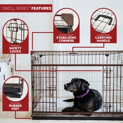 Lucky Dog DWELL Series Dog Crate, Bronze, Medium slide 2 of 9
